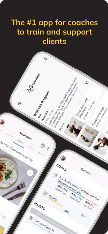 ABC Trainerize — Workout Calendar