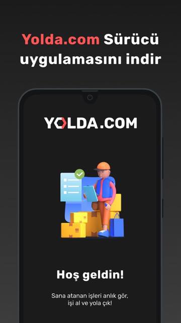 Yolda Carrier — Live Freight Map
